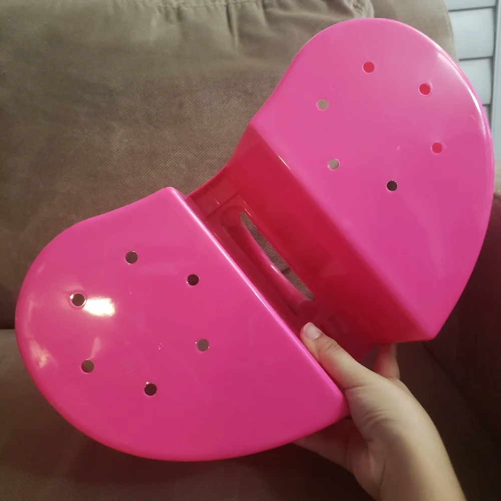 VSPINK Plastic shower caddy storage dog cutout